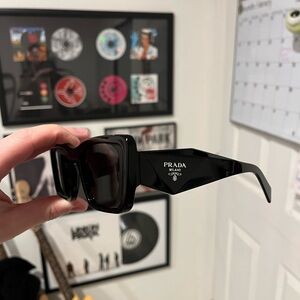 Prada Glossy Black Sunglasses